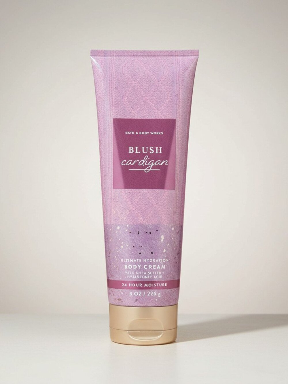 Blush Cardigan Body Cream For Woman From Bath & Body Works 8 Oz